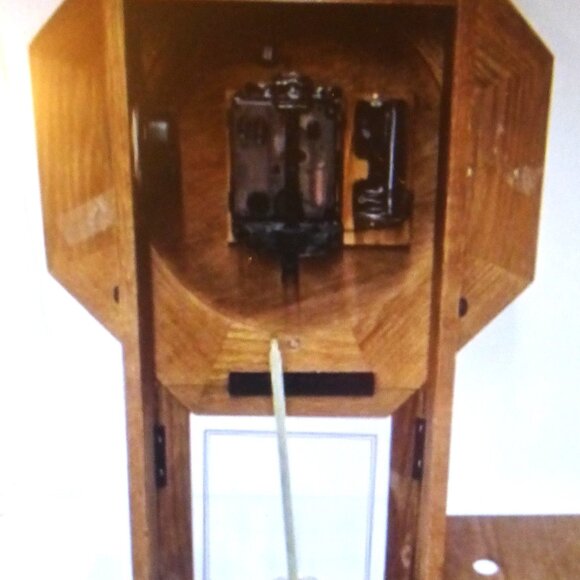 BSM Quartz SEIKO CLOCK Westminster Oak Wood Clock Battery Operated Clock Chiming - Picture 3 of 3